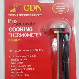 2 New CDN Pro Accurate Cooking Thermometers 0-220⁰